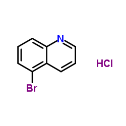 5-溴喹啉盐酸盐结构式