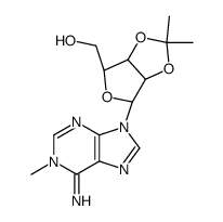 1-methyl-2',3'-O-isopropylideneadenosine结构式