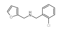 (2-氯苄基)-呋喃-2-甲胺结构式