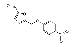5-(4-NITROPHENOXYMETHYL)FURAN-2-CARBALDEHYDE结构式