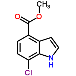 7-氯-4-吲哚羧酸甲酯图片