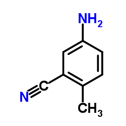 5-Amino-2-methylbenzonitrile structure