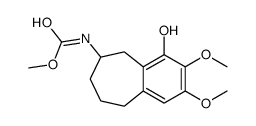 2,3-Dimethoxy-6-(methoxycarbonylamino)-6,7,8,9-tetrahydro-5H-benzocyclohepten-4-ol结构式