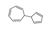 7-cyclopenta-2,4-dien-1-ylcyclohepta-1,3,5-triene结构式