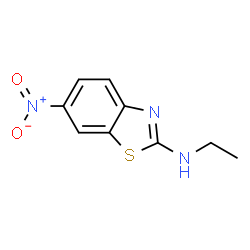 2-Benzothiazolamine,N-ethyl-6-nitro-(9CI)结构式