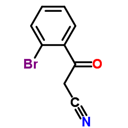 3-(2-Bromophenyl)-3-oxopropanenitrile structure