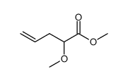 2-Methoxy-4-pentenoic acid methyl ester Structure