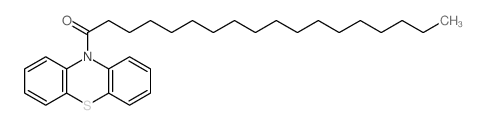 1-Octadecanone,1-(10H-phenothiazin-10-yl)- Structure