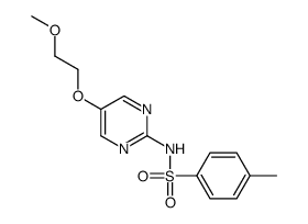 N-[5-(2-methoxyethoxy)pyrimidin-2-yl]-4-methylbenzenesulfonamide Structure