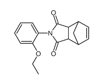 2-(2-ethoxyphenyl)-3a,4,7,7a-tetrahydro-1H-4,7-methanoisoindole-1,3(2H)-dione结构式