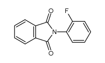 2-(2-fluorophenyl)isoindoline-1,3-dione结构式