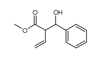 2-(α-hydroxy-benzyl)-but-3-enoic acid methyl ester结构式