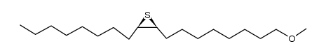 oleylmethyl ether sulphide Structure