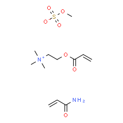 Polyacrylamide, kationisch mit Kationenstrke >15 Structure