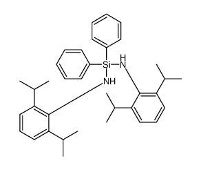 N-[[2,6-di(propan-2-yl)anilino]-diphenylsilyl]-2,6-di(propan-2-yl)aniline结构式