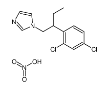 1-[2-(2,4-dichlorophenyl)butyl]imidazole,nitric acid Structure