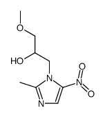 α-Methoxymethyl-2-methyl-5-nitro-1H-imidazole-1-ethanol Structure