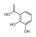 1,2-Benzenediol, 3-(1-hydroxyethenyl)- (9CI)结构式