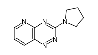3-pyrrolidin-1-ylpyrido[2,3-e][1,2,4]triazine Structure