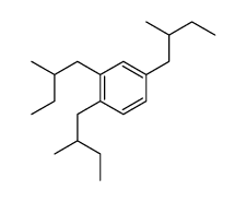 1,2,4-tris(2-methylbutyl)benzene Structure