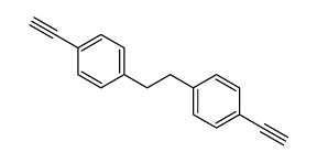 1-ethynyl-4-[2-(4-ethynylphenyl)ethyl]benzene结构式