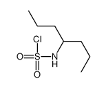 N-heptan-4-ylsulfamoyl chloride Structure