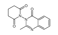 1-(2-methyl-4-oxoquinazolin-3-yl)piperidine-2,6-dione结构式