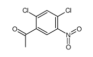 1-(2,4-dichloro-5-nitrophenyl)ethanone结构式