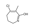 5-chloro-6-methyl-1,2,3,4-tetrahydroazepin-7-one Structure