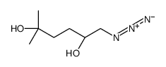 (2S)-1-azido-5-methylhexane-2,5-diol Structure