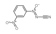 cyanoimino-(3-nitrophenyl)-oxido-azanium Structure
