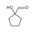 1-hydroxycyclopentane-1-carbaldehyde结构式