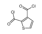 2,3-Thiophenedicarbonyl dichloride (9CI)结构式