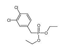 [(3,4-Dichlorophenyl)methyl]phosphonic acid diethyl ester structure