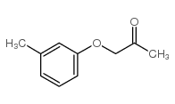 2-Propanone,1-(3-methylphenoxy)- structure