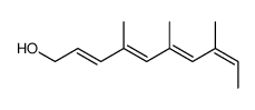 4,6,8-trimethyldeca-2,4,6,8-tetraen-1-ol Structure