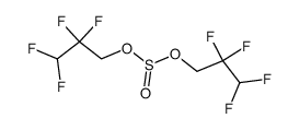 bis(1,1,3-trihydroperfluoropropyl) sulfite结构式