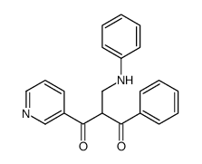 2-(anilinomethyl)-1-phenyl-3-pyridin-3-ylpropane-1,3-dione Structure