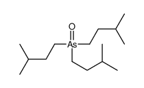 1-[bis(3-methylbutyl)arsoryl]-3-methylbutane Structure