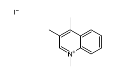 1,3,4-trimethylquinolin-1-ium,iodide Structure