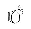 Tricyclo[3.2.1.02,7]oct-3-en-2-carbonsaeure-methylester结构式
