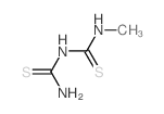 1-Methyl-2,4-dithiobiuret Structure