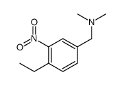 Benzenemethanamine, 4-ethyl-N,N-dimethyl-3-nitro- (9CI)结构式