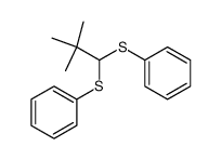 1,1-bis(phenylthio)-2,2-dimethylpropane结构式