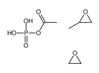 2-methyloxirane,oxirane,phosphono acetate Structure