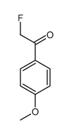 Ethanone, 2-fluoro-1-(4-methoxyphenyl)- (9CI) Structure