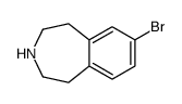 7-BROMO-2,3,4,5-TETRAHYDRO-1H-BENZO[D]AZEPINE Structure