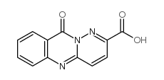 10H-Pyridazino[6,1-b]quinazoline-2-carboxylic acid, 10-oxo- Structure