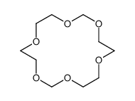 1,3,6,9,11,14-hexaoxacyclohexadecane Structure