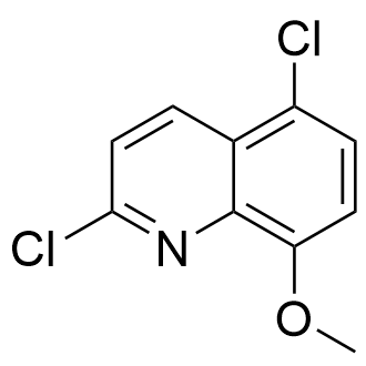 2,5-Dichloro-8-methoxyquinoline Structure
